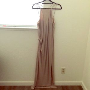 Beautiful chain detailed dress with mid side slits